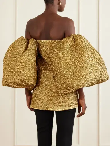 Dima Ayad Cloqué Blouse | Thumbnail 4