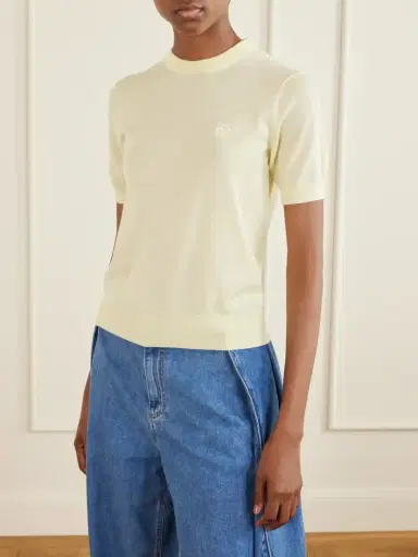 Loewe Anagram-embroidered Wool-blend Sweater | Thumbnail 3