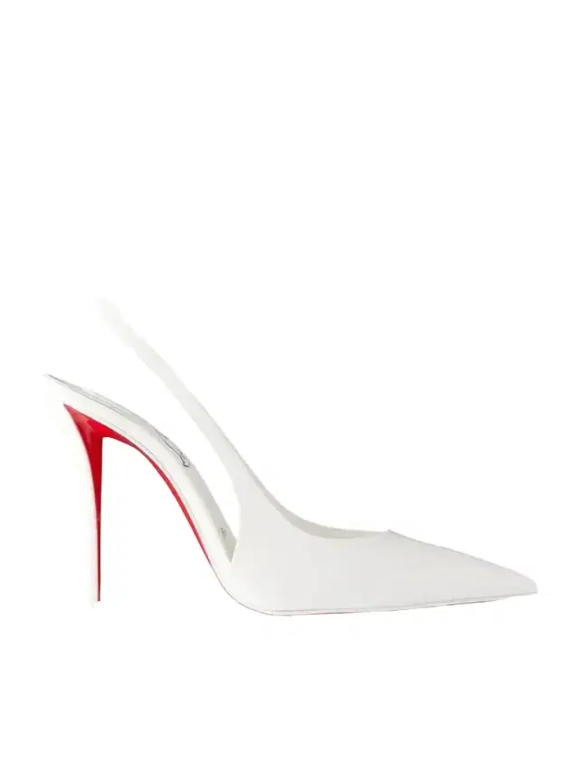Christian Louboutin Miss Z 100 Patent-leather Slingback Pumps