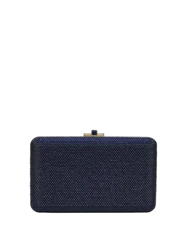 Judith Leiber Couture Slim Slide Crystal Evening Clutch Bag