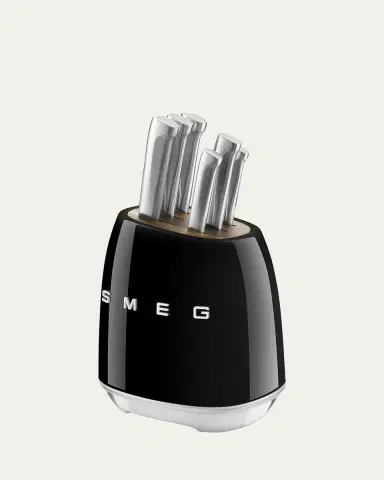 Smeg 7-Piece Knife Block Set | Thumbnail 3 Smeg 7-Piece Knife Block Set | Thumbnail 3