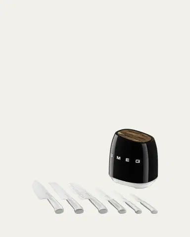 Smeg 7-Piece Knife Block Set | Thumbnail 5 Smeg 7-Piece Knife Block Set | Thumbnail 5