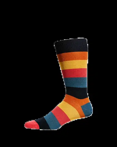 Paul Smith Men's Artist Stripe Socks | Thumbnail 2 Paul Smith Men's Artist Stripe Socks | Thumbnail 2