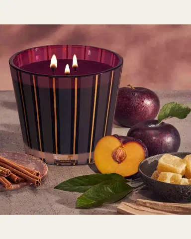NEST New York 21.2 oz. Autumn Plum 3-Wick Candle | Thumbnail 3