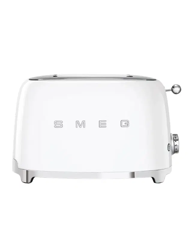 Smeg Retro 2-Slice Toaster, White