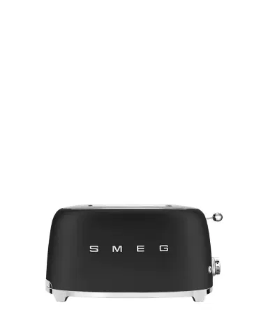 Smeg Retro 2-Slice Toaster, Matte Black | Thumbnail 1 Smeg Retro 2-Slice Toaster, Matte Black | Thumbnail 1
