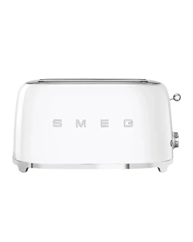 Smeg Retro 4-Slice Toaster, White