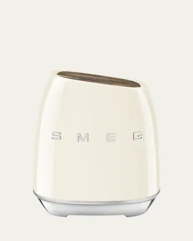 Smeg 7-Piece Knife Block Set, Pastel Blue | Thumbnail 2