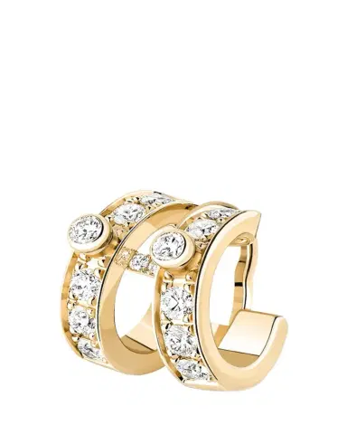 NOUVEL HERITAGE 18K Eternity Tuxedo Ear Clip, Single | Thumbnail 1 NOUVEL HERITAGE 18K Eternity Tuxedo Ear Clip, Single | Thumbnail 1