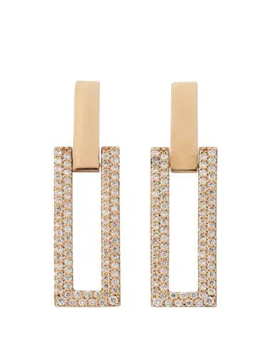 Lana 14K Gold Flawless Open Tag Earrings | Thumbnail 1