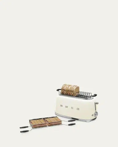 Smeg Retro 4-Slice Toaster | Thumbnail 2 Smeg Retro 4-Slice Toaster | Thumbnail 2