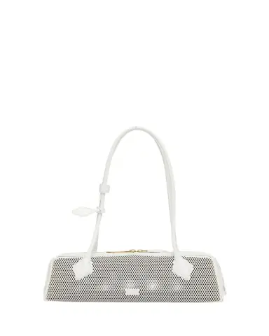 Alaïa Le Teckel Medium Shoulder Bag in Fishnet Leather | Thumbnail 1