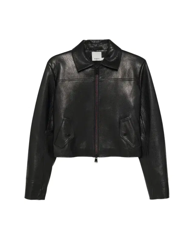 SIMKHAI Freeman Leather Jacket
