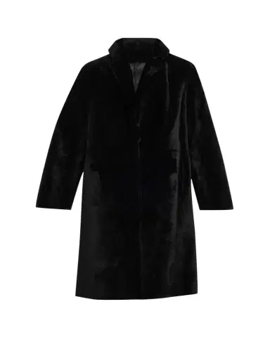 Yves Salomon Ironed Lamb Shearling Coat | Thumbnail 1