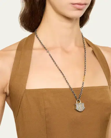 Sevan Bicakci 24K Gold and Silver Open Necklace | Thumbnail 2