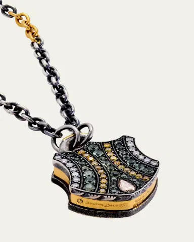 Sevan Bicakci 24K Gold and Silver Open Necklace | Thumbnail 3