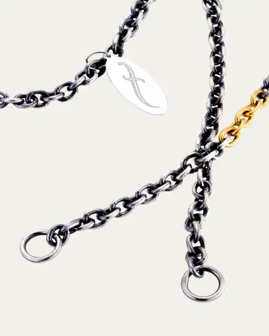 Sevan Bicakci 24K Gold and Silver Open Necklace | Thumbnail 4