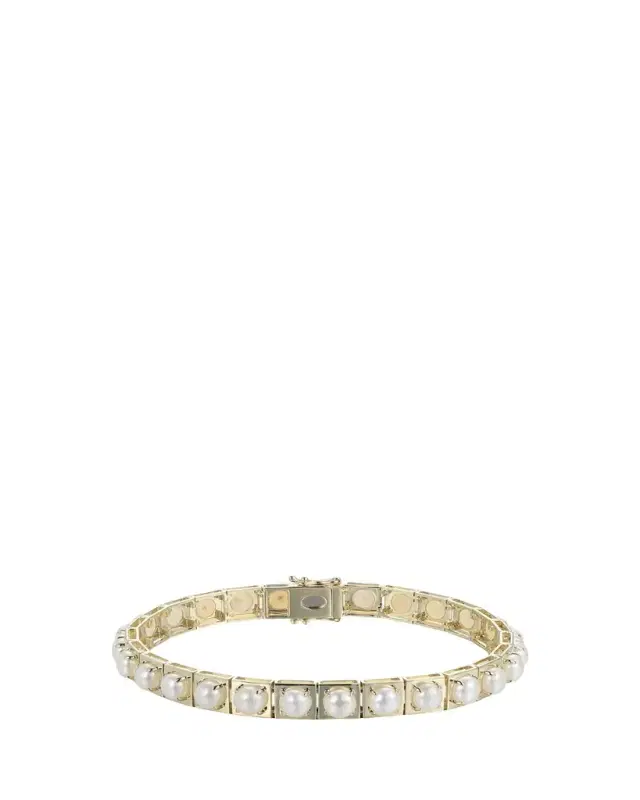 TYPE JEWELRY LEGGO Pearl Tennis Bracelet