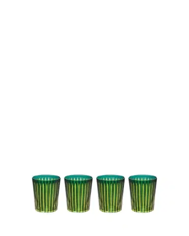 L'Objet Prism 17 oz. Highball Glasses, Set of 4 | Thumbnail 1