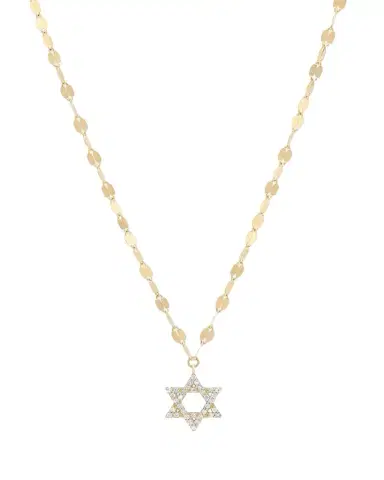Lana Mini Star of David Diamond Necklace | Thumbnail 1 Lana Mini Star of David Diamond Necklace | Thumbnail 1