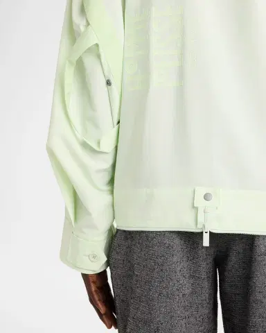 Homme Plissé Issey Miyake Carrier Carried Coat | Thumbnail 5