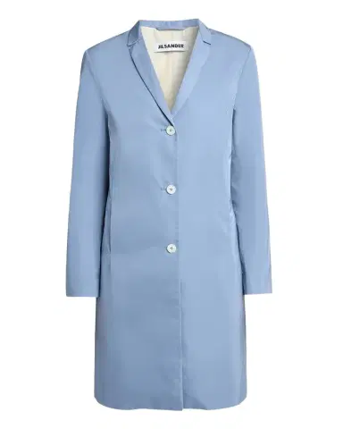 Jil Sander Silk-Blend Single-Breasted Long Coat | Thumbnail 1