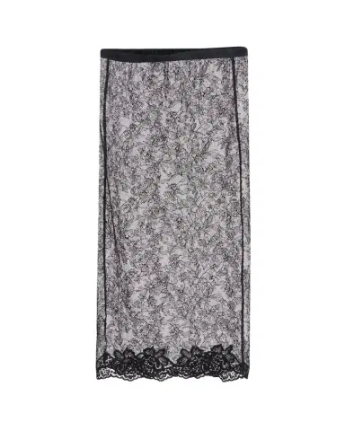 Valentino Garavani Lace Bodycon Midi-Skirt | Thumbnail 1 Valentino Garavani Lace Bodycon Midi-Skirt | Thumbnail 1