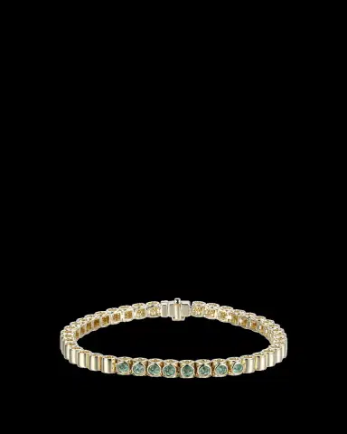 Type Jewelry TUBBO Emerald Tennis Bracelet | Thumbnail 2