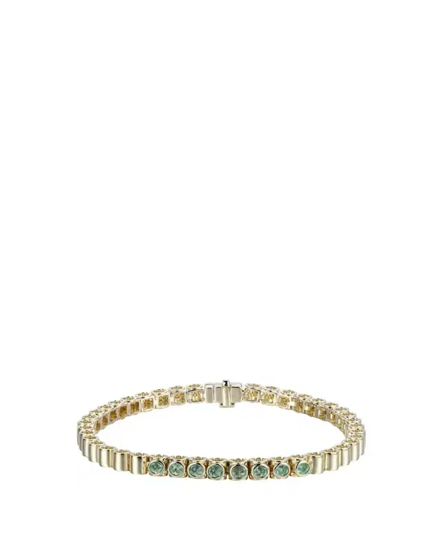 TYPE JEWELRY TUBBO Emerald Tennis Bracelet