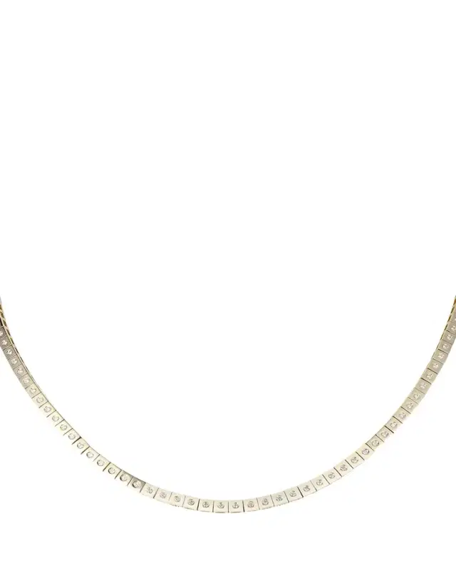 TYPE JEWELRY LEGGO Mini Diamond Tennis Necklace, 23"L