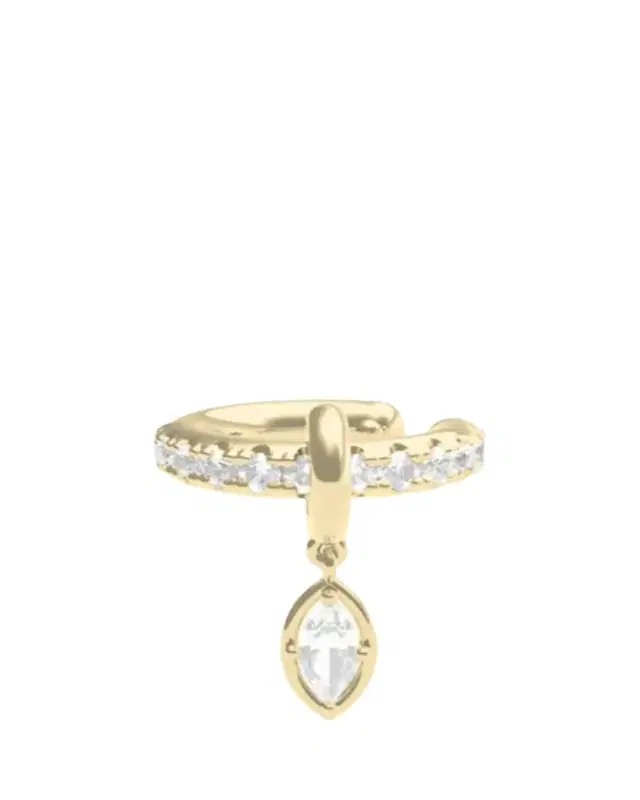Spinelli Kilcollin 18K Circe Marquise Diamond Ring