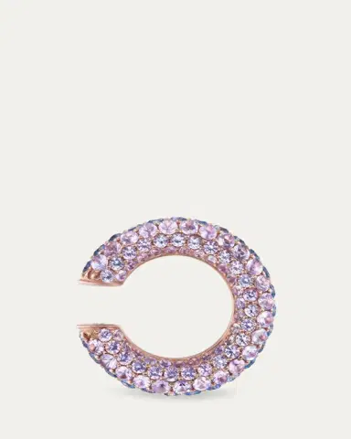 Emily P. Wheeler Coastline Amethyst and Sapphire Ear Cuff, Single | Thumbnail 3