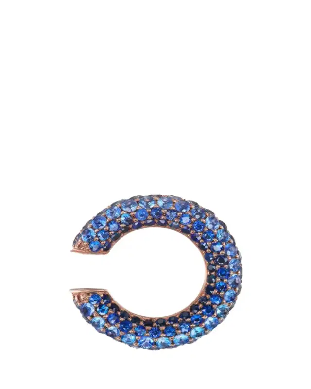 Emily P. Wheeler Coastline Amethyst and Sapphire Ear Cuff, Single