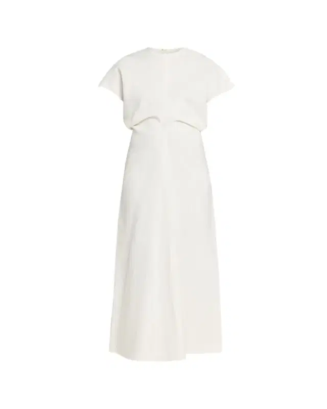 Slouch Waist Short Sleeve Dress