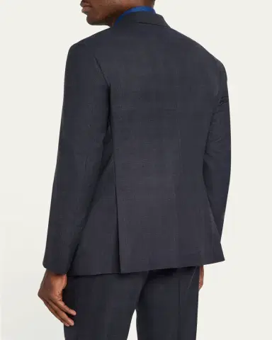 Giorgio Armani Men's Tonal Check Single-Breasted Suit | Thumbnail 5 Giorgio Armani Men's Tonal Check Single-Breasted Suit | Thumbnail 5
