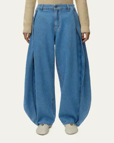 Loewe Flared Side and Back Relaxed Jeans | Thumbnail 4