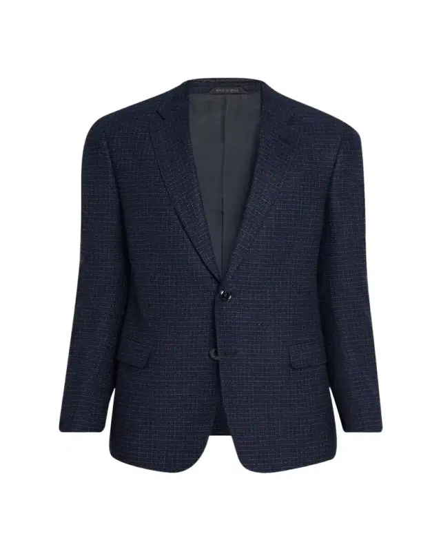 Giorgio Armani Men's Soft Line Check Single-Breasted Sport Coat