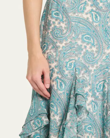 Cinq à Sept Hendrix Paisley Maxi Dress | Thumbnail 5 Cinq à Sept Hendrix Paisley Maxi Dress | Thumbnail 5