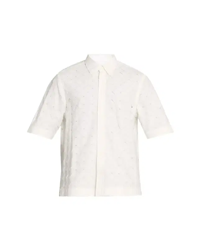 Bottega Veneta Men's Poplin Intrecciato Short-Sleeve Shirt