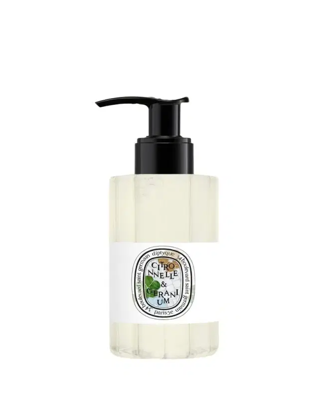 Diptyque Lemongrass & Geranium Perfumed Cleansing Body Gel, 6.8 oz.