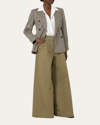 Max Mara Alamaro High-Rise Wide-Leg Jeans | Thumbnail 2 Max Mara Alamaro High-Rise Wide-Leg Jeans | Thumbnail 2