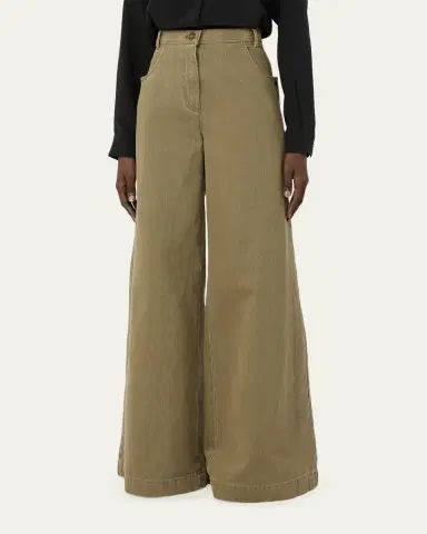 Max Mara Alamaro High-Rise Wide-Leg Jeans | Thumbnail 4 Max Mara Alamaro High-Rise Wide-Leg Jeans | Thumbnail 4