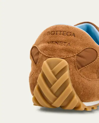 Bottega Veneta Men's Orbit Flash Nylon and Suede Low-Top Sneakers | Thumbnail 9 Bottega Veneta Men's Orbit Flash Nylon and Suede Low-Top Sneakers | Thumbnail 9