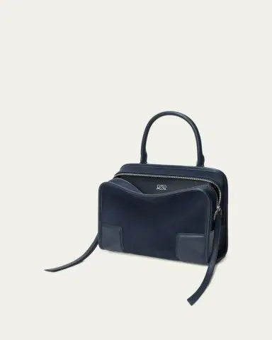 Loewe Amazona 180 Top-Handle Bag in Suede & Leather | Thumbnail 6 Loewe Amazona 180 Top-Handle Bag in Suede & Leather | Thumbnail 6