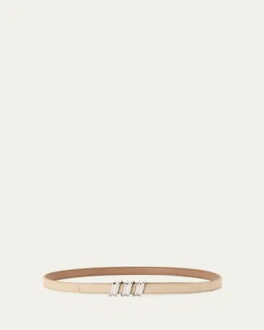 Loewe Reversible Coil Belt in Smooth Calfskin | Thumbnail 3