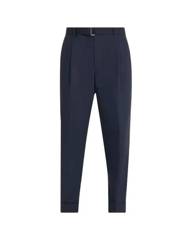 Officine Generale Hugo Cotton Poplin Tailored Pants