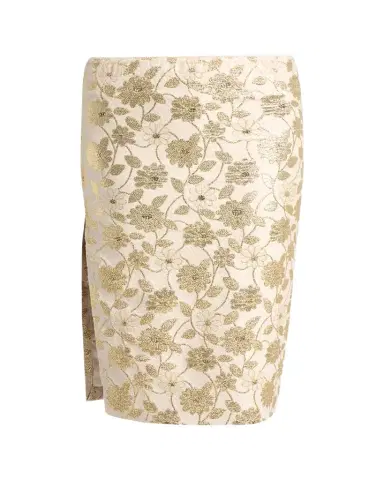 Saint Laurent Brocade Midi Skirt | Thumbnail 1