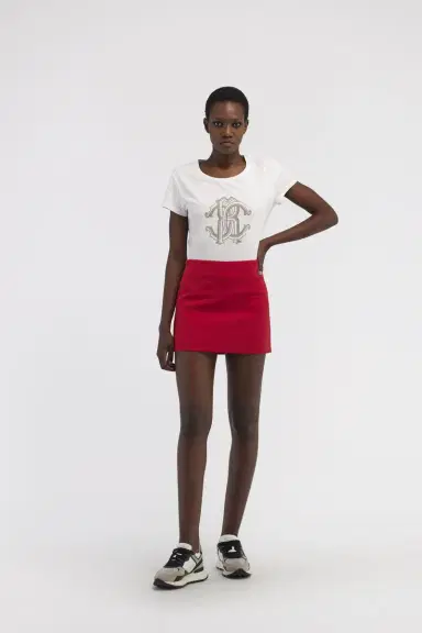 Roberto Cavalli Miniskirt with Logo | Thumbnail 5