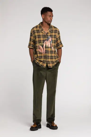 Roberto Cavalli Logo-Embroidered Straight-Leg Trousers | Thumbnail 2