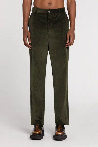 Roberto Cavalli Logo-Embroidered Straight-Leg Trousers | Thumbnail 3